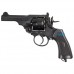Webley MKVI Police 4 inch Revolver Black 12g co2 Air Pistol .177 Calibre Pellet version .455