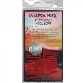 Enterprise Tackle Bloodworm Hook Skins