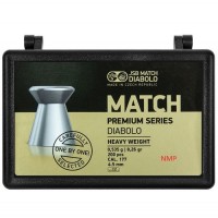 JSB Diabolo Match Premium Series Flat Head Pellets 4.48mm .177 Calibre HEAVY 8.26 grain Tub of 200