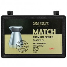 JSB Diabolo Match Premium Series Flat Head Pellets 4.49mm .177 Calibre HEAVY 8.26 grain Tub of 200